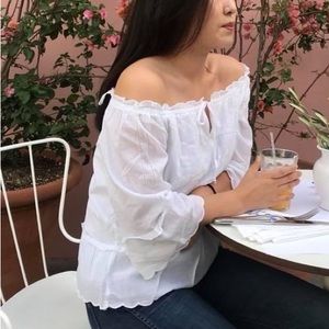 Abercrombie & Fitch Off the Shoulder Blouse